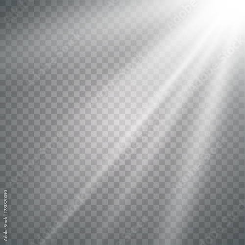 Vector transparent sunlight special