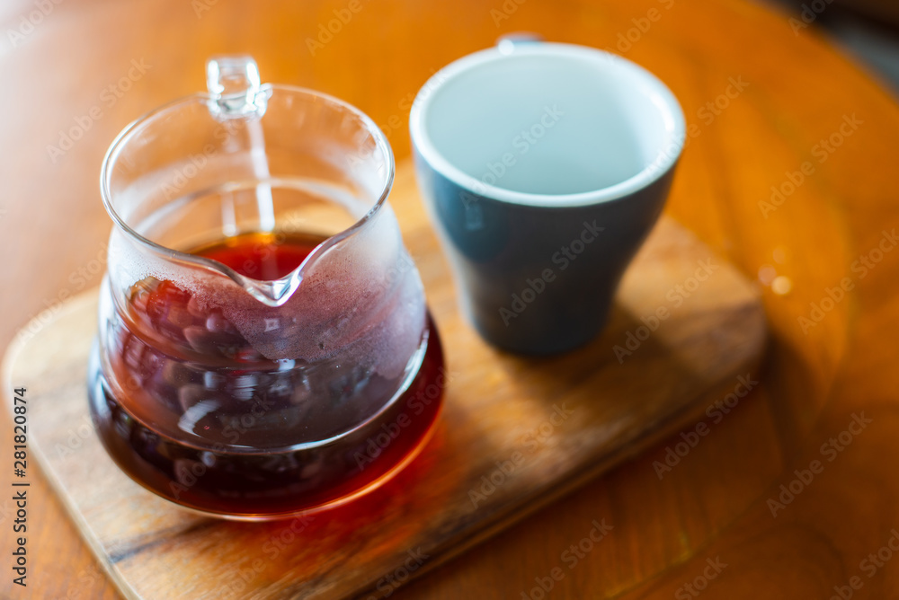 Coffee Drip on the morning Coffee Drip on the morning