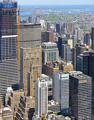 Famous Skyscrapers in Midtown Manhattan. New York City. United States photo