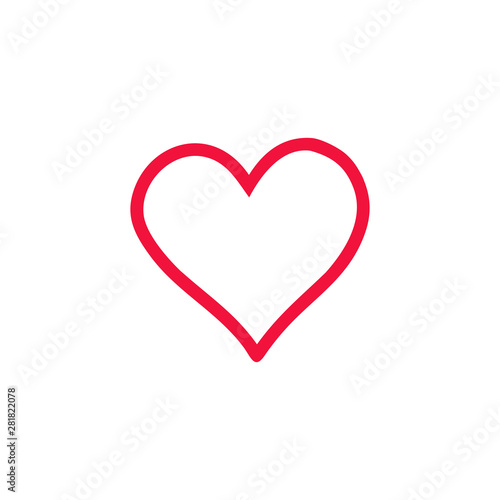 heart icons  love symbols vector
