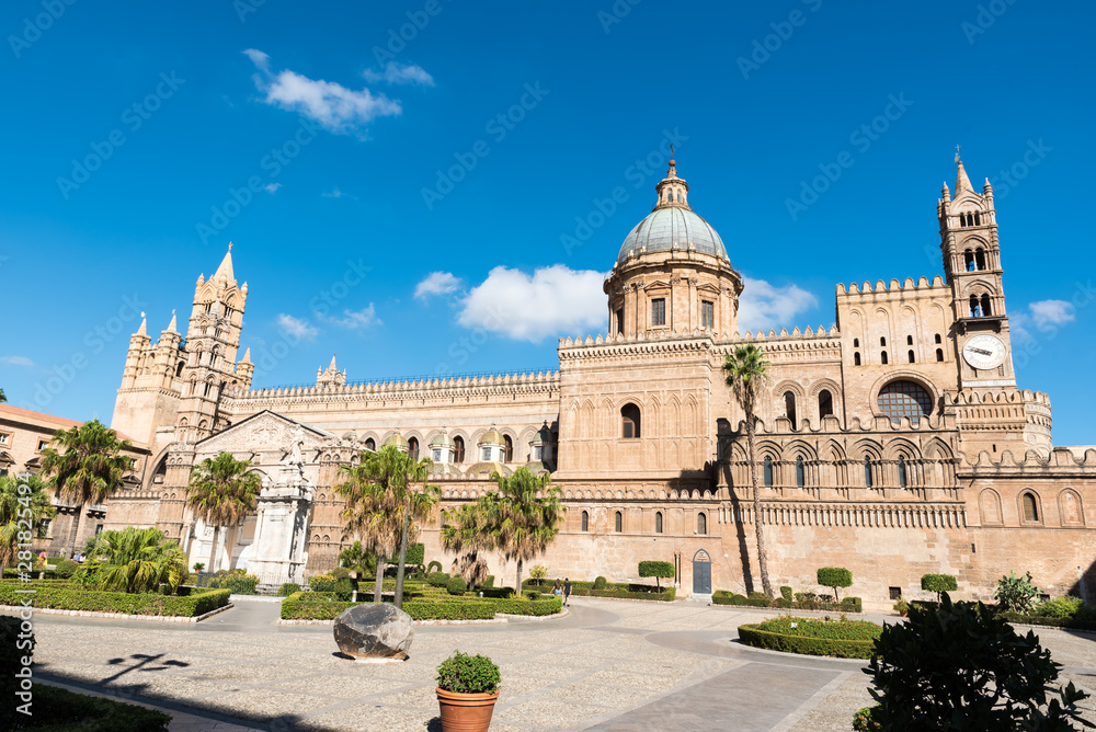 Palermo cathedral view