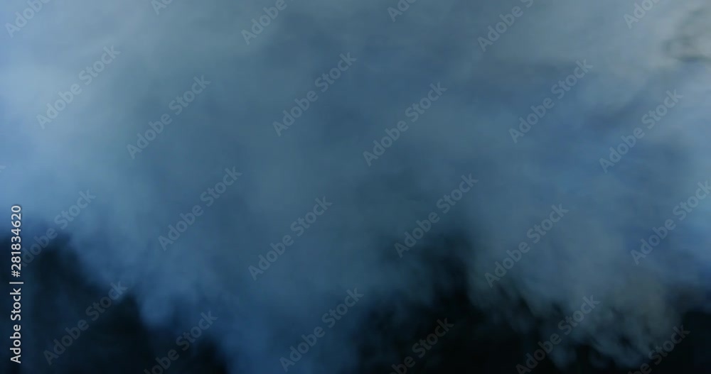 Fog Falling On Black Background With White Smoke Cloud Floating On Dark Backdrop Fog Falling On Black Background With White Smoke Cloud Floating On Dark Backdrop