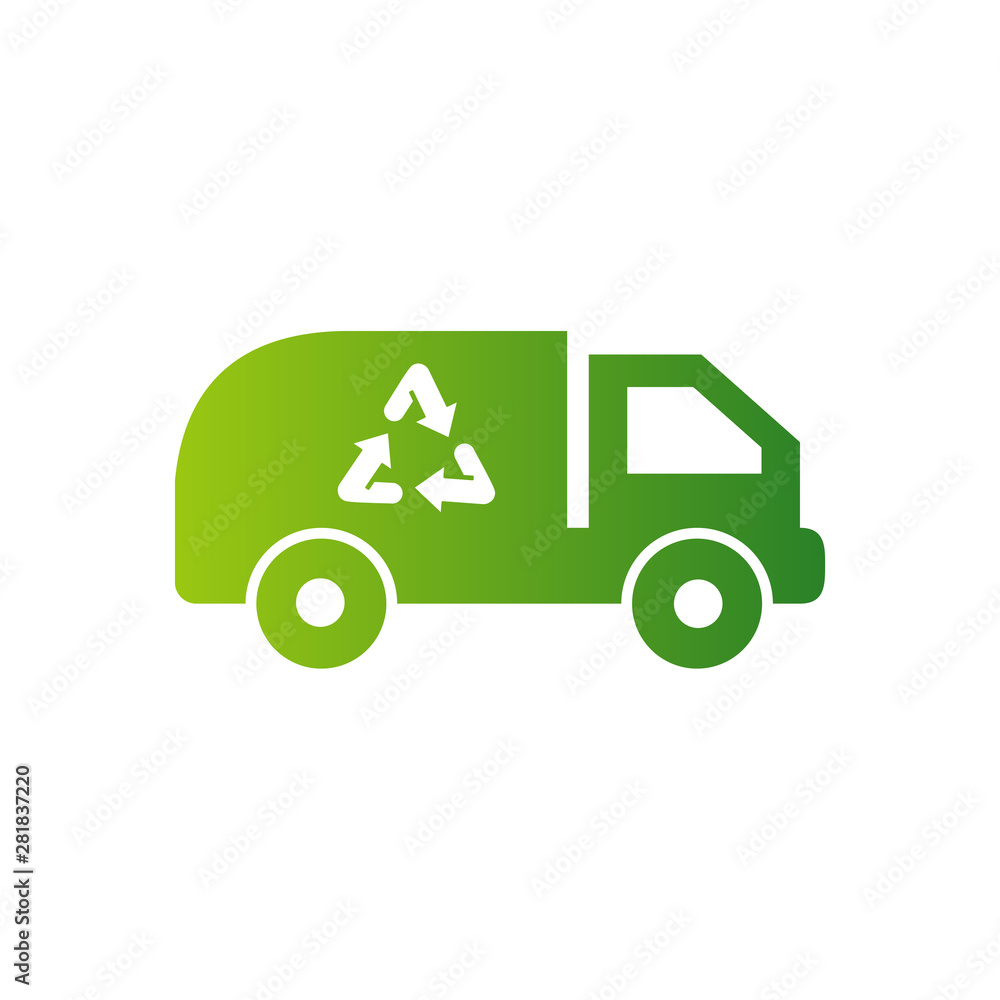 Recycle With Car Logo Concept Vector template. Simple logo vector illustration for graphic and web design. Recycle With Car Logo Concept Vector template. Simple logo vector illustration for graphic and web design.