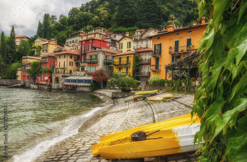 Town of Varenna, Lake Como, Lombardy, Italy