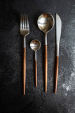Modern cutlery set