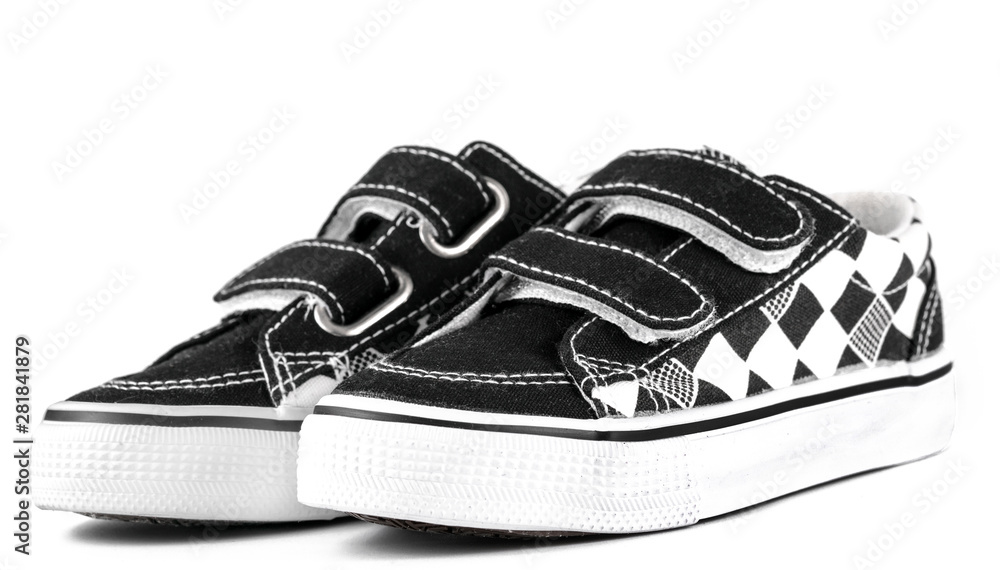 baby shoes on a white background baby shoes on a white background
