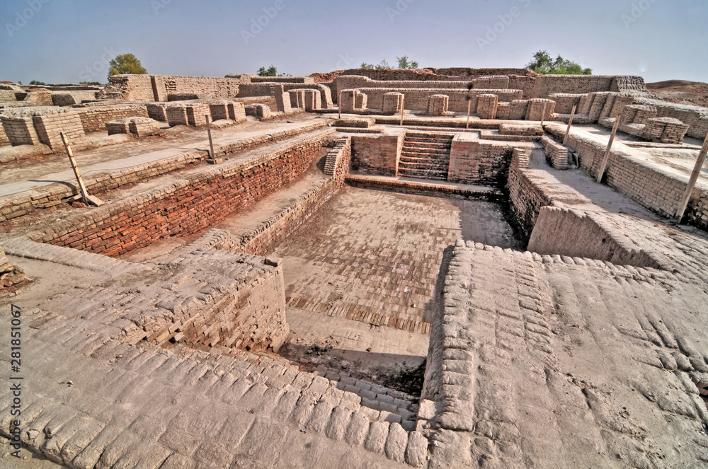 Mohenjo-daro -  an archaeological site in the province of Sindh, Pakistan