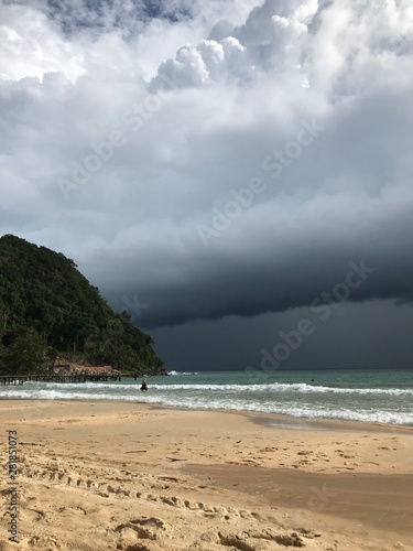 beach and sea
