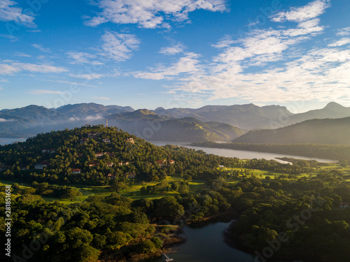 Victoria Golf Course overlooking the Mahaweli River in Sri Lanka