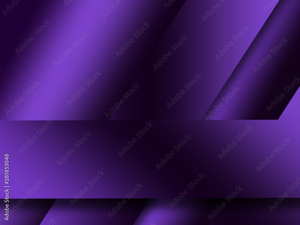 Purple  geometric technological background. Template brochure and layout design