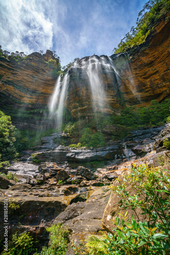 beautiful waterfalls, wentworth falls, blue mountains, australia 27