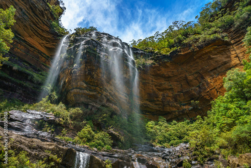beautiful waterfalls, wentworth falls, blue mountains, australia 10