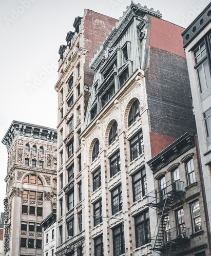 Building Facade In soho Manhattan © Justin