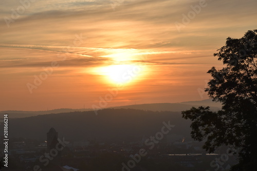 Bad Hersfeld bei Sonnenaufgang