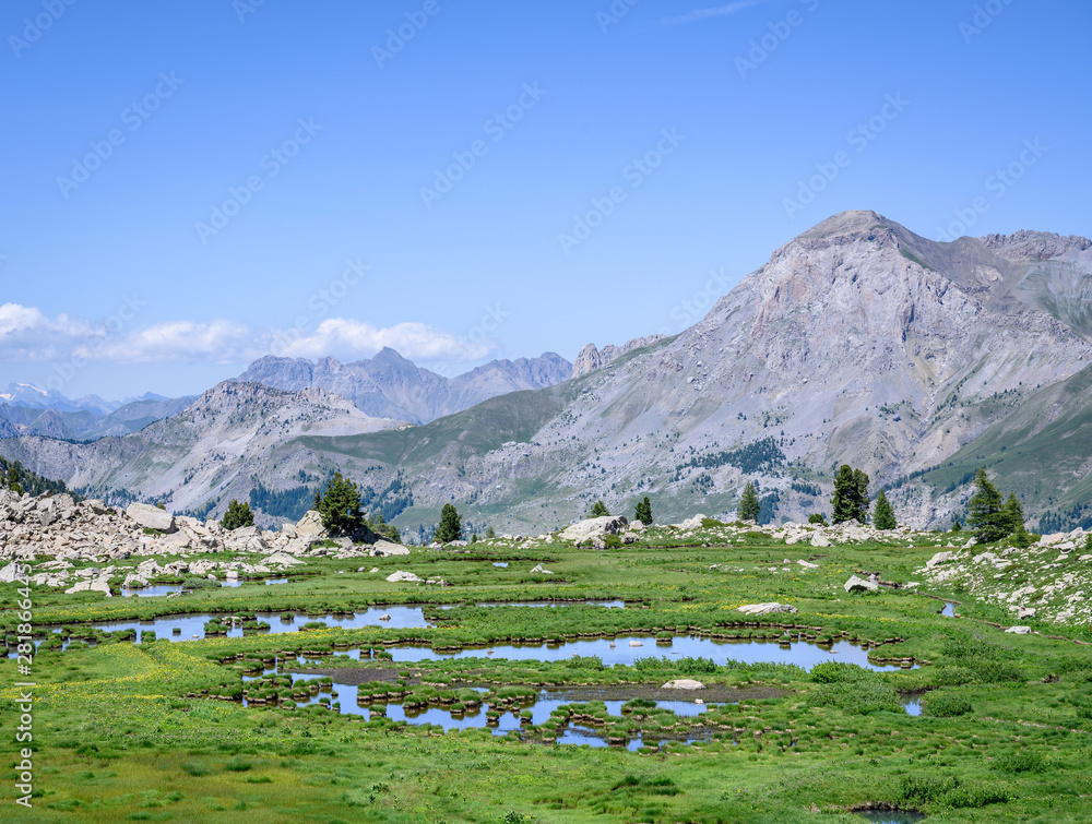 Naklejka premium Les eaux Tortes