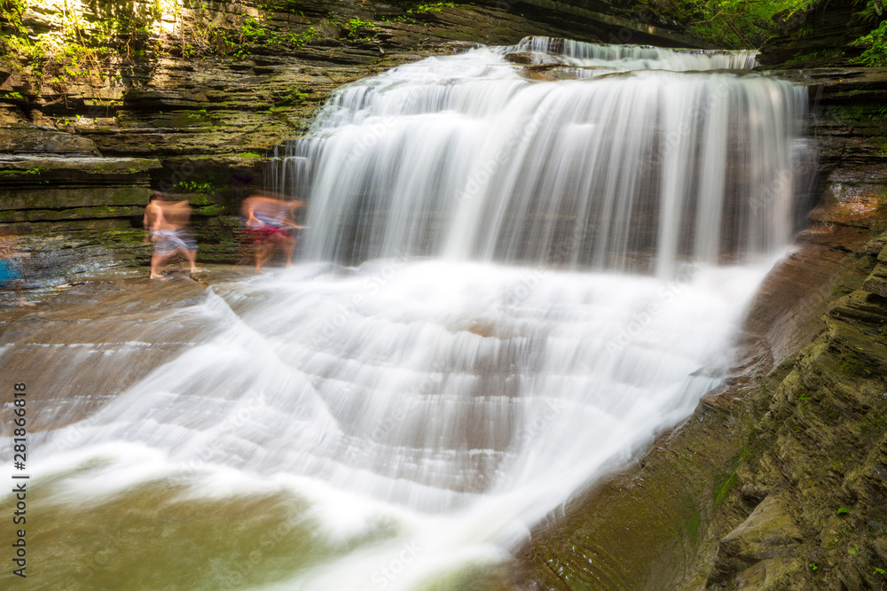 Fototapeta premium Buttermilk Falls State Park