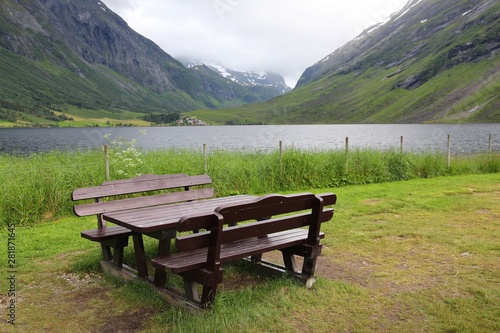 Norway picnic table