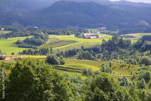 Fototapeta Naklejka Na Ścianę i Meble -  Norway countryside