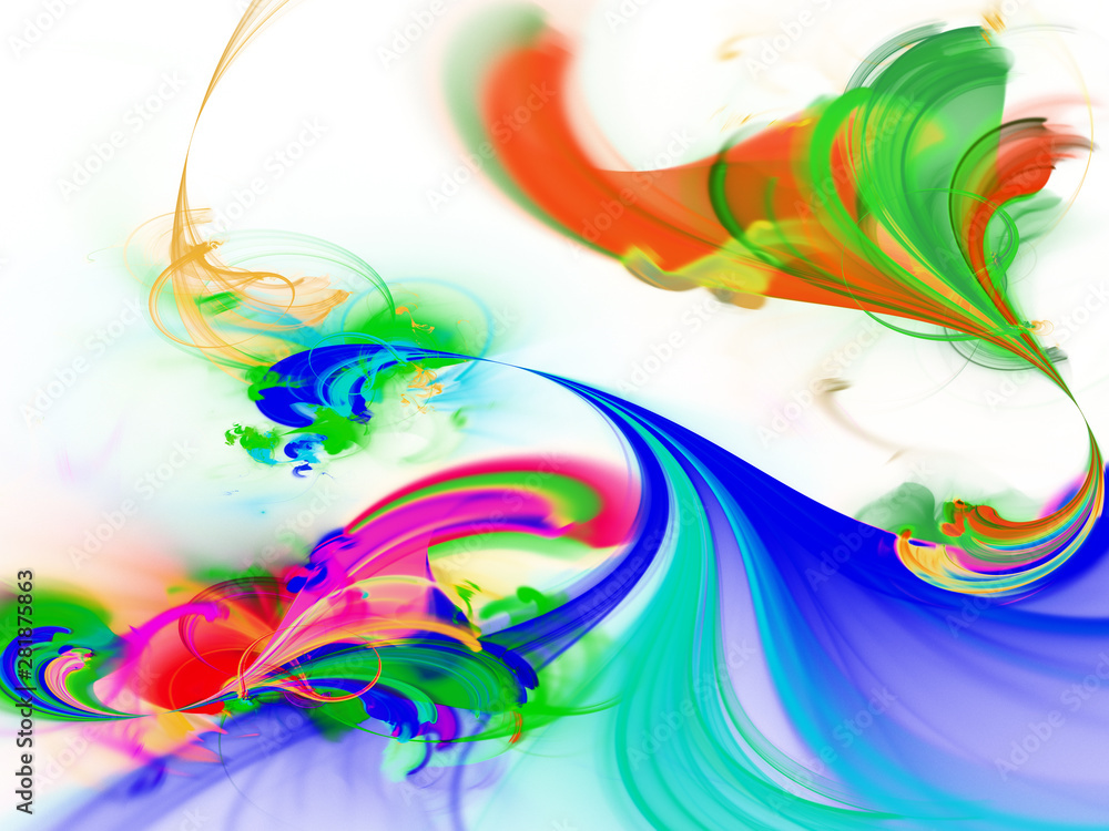 blue abstract fractal background 3d rendering illustration blue abstract fractal background 3d rendering illustration