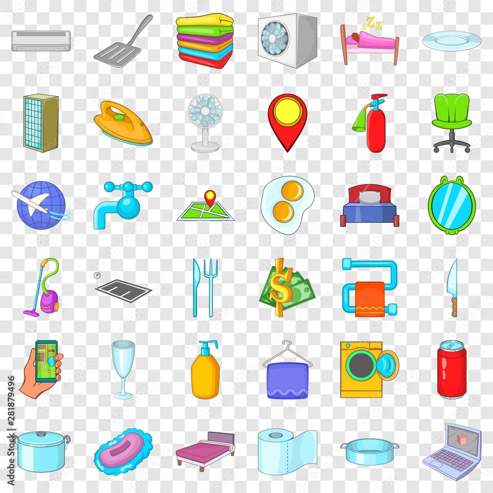 Washing machine icons set. Cartoon style of 36 washing machine vector icons for web for any design Washing machine icons set. Cartoon style of 36 washing machine vector icons for web for any design