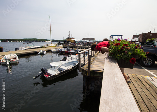 Boats, Castine, Maine photo