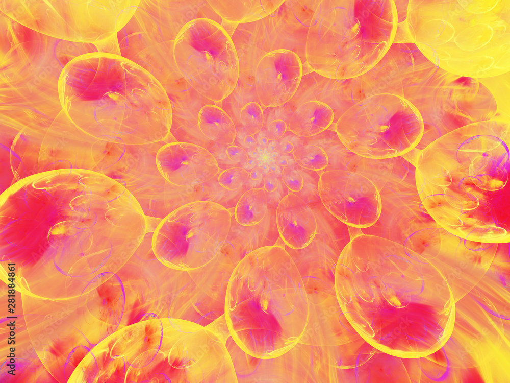 red abstract fractal background 3d rendering illustration red abstract fractal background 3d rendering illustration