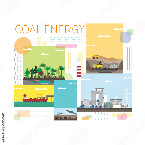 coal energy, how to coal formed, coal power plant