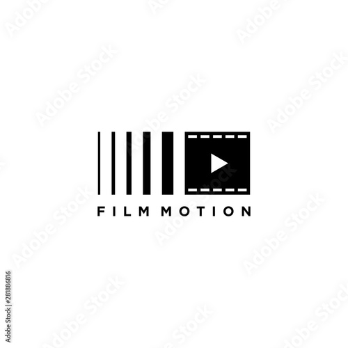 Film motion logo template