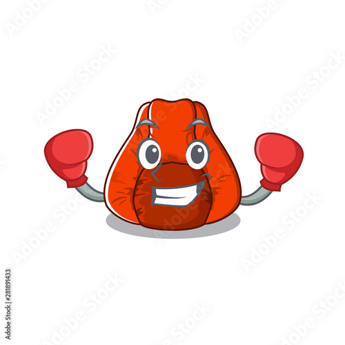 Boxing bean bag chair in cartoon shape