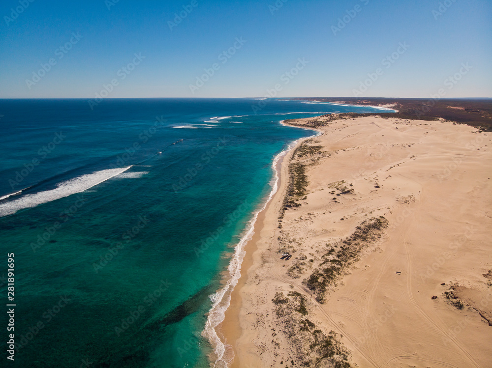Western Australia Aerial Coast Horizon