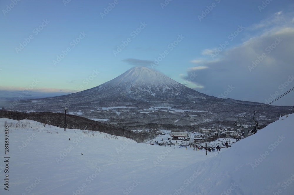 ski resort in Japan