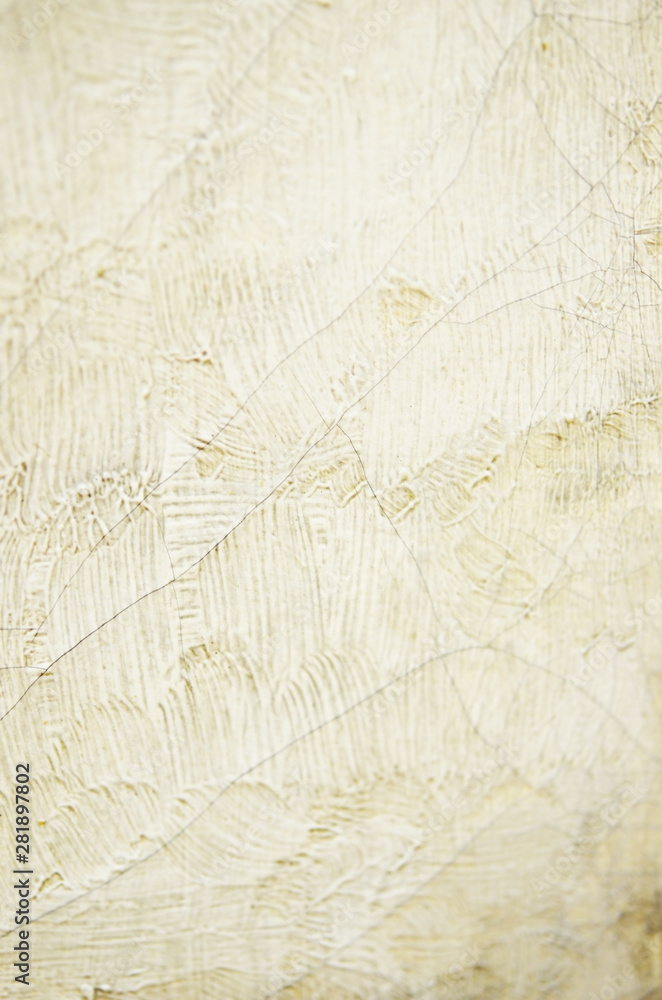 Fototapeta premium Closeup old cracked Oil on canvas texture. Soft focus. - Image