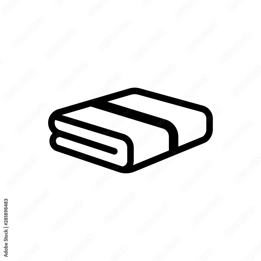 towel, icon, vector, symbol, illustration, design, isolated towel, icon, vector, symbol, illustration, design, isolated