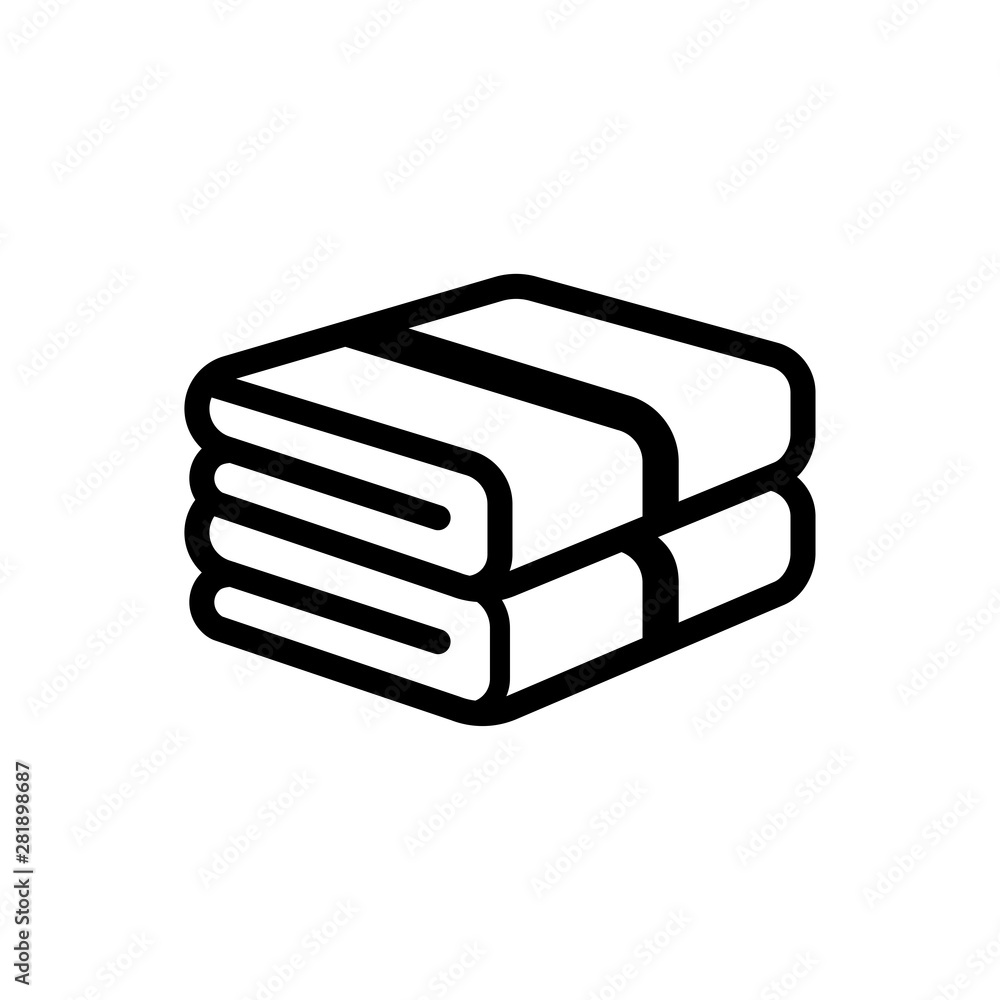 towel, icon, vector, symbol, illustration, design, isolated towel, icon, vector, symbol, illustration, design, isolated