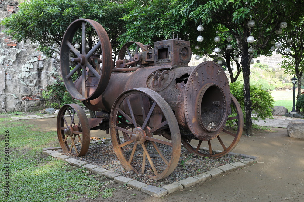 Dampfmaschine, Intramuros, Manila, Philippinen