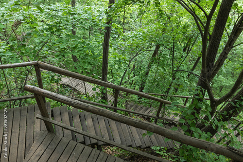 Jilin Province Hang Kettle Tourist Resort Plank Road