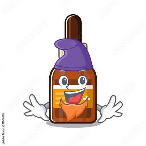 Elf iodine isolated with in the mascot