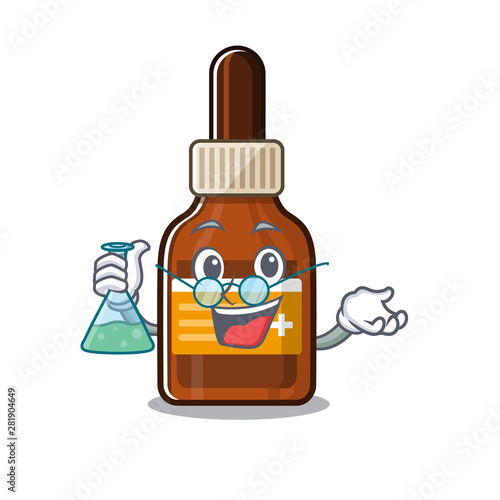 Professor iodine with the a cartoon shape