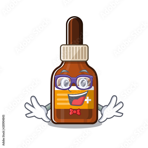 Geek iodine with the a cartoon shape