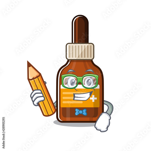 Student iodine with the a cartoon shape