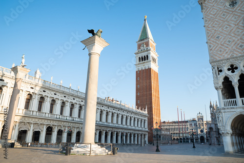 View Of San Marco Square In Venice, Italy