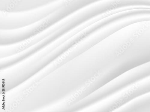 abstract background vector white and gray tone, wave overlapping with shadow modern concept, space for text or message web and book design