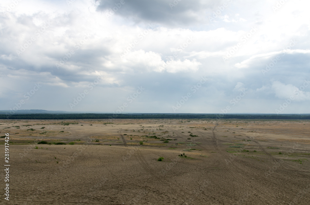 Pustynia Bledowska - sand desert in the southern Poland .