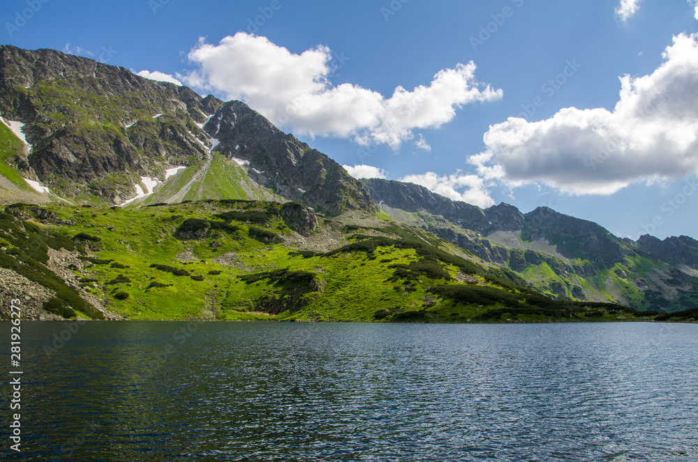 Valley of five ponds, Tatra mountains, Poland.
