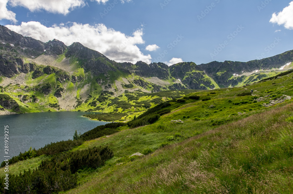 Valley of five polish ponds. Poland.