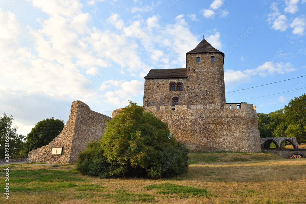 Medieval Bedzin Castle in southern Poland. The stone fortification dates to the 14th century. Europe