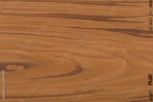 Beautiful brown teak veneer background as part of your design. High quality texture in extremely high resolution. 50 megapixels photo.