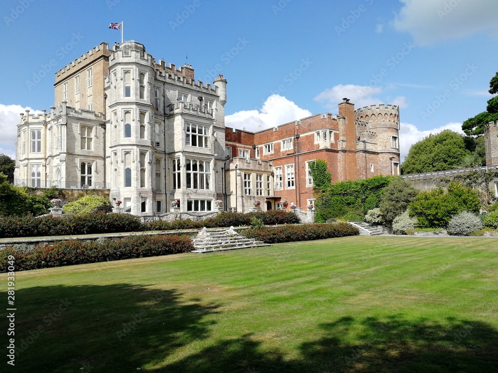 castle on Brownsea Island, UK