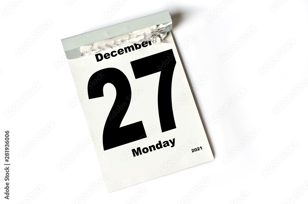 27. December 2021