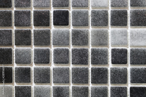 Texture of ceramic dark tile